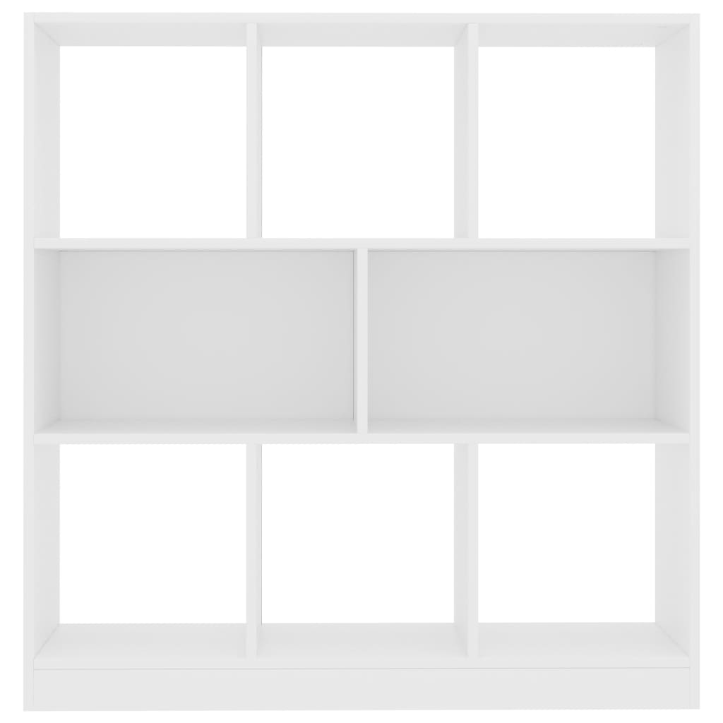 Bookcase, white, 97.5x29.5x100 cm, chipboard