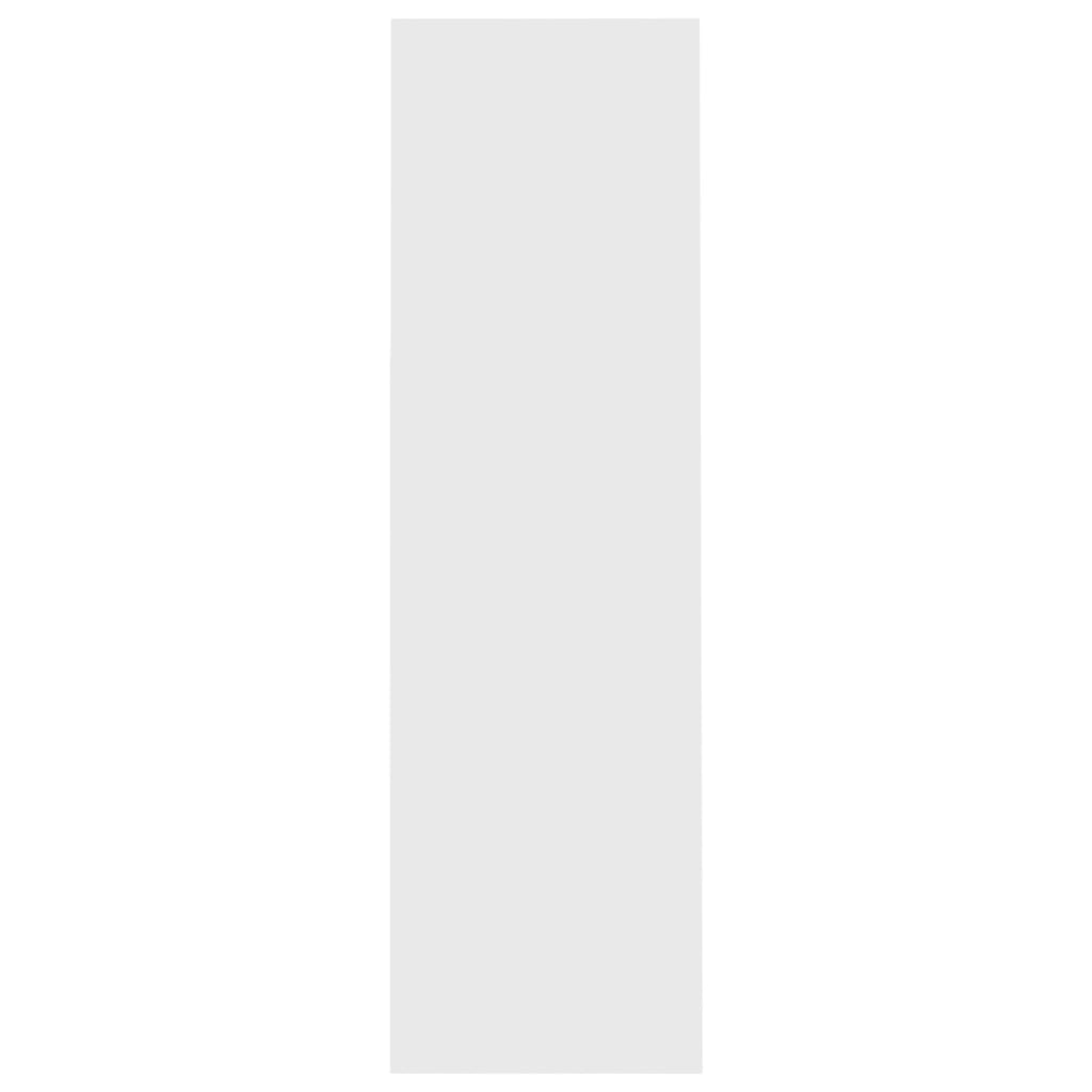 Bookcase, white, 97.5x29.5x100 cm, chipboard