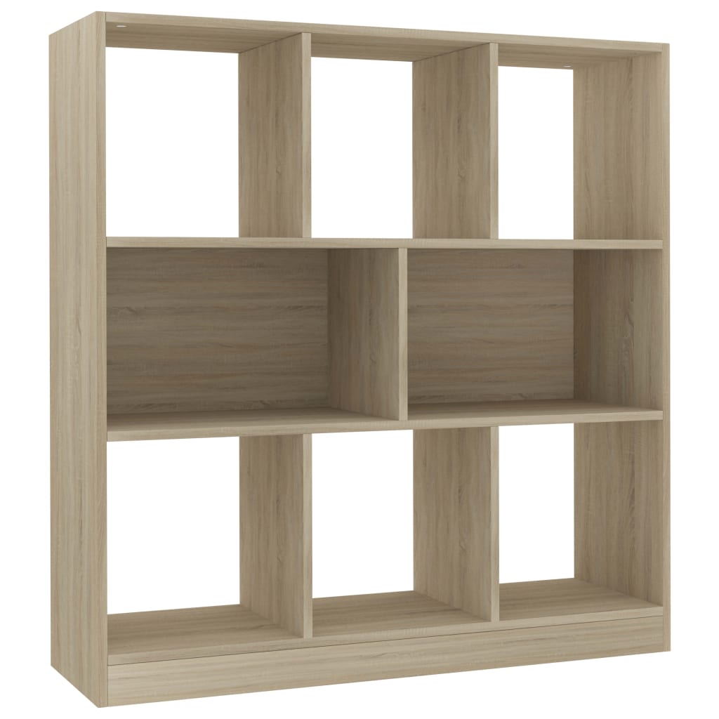 Bookcase, sonoma oak, 97.5x29.5x100 cm, chipboard