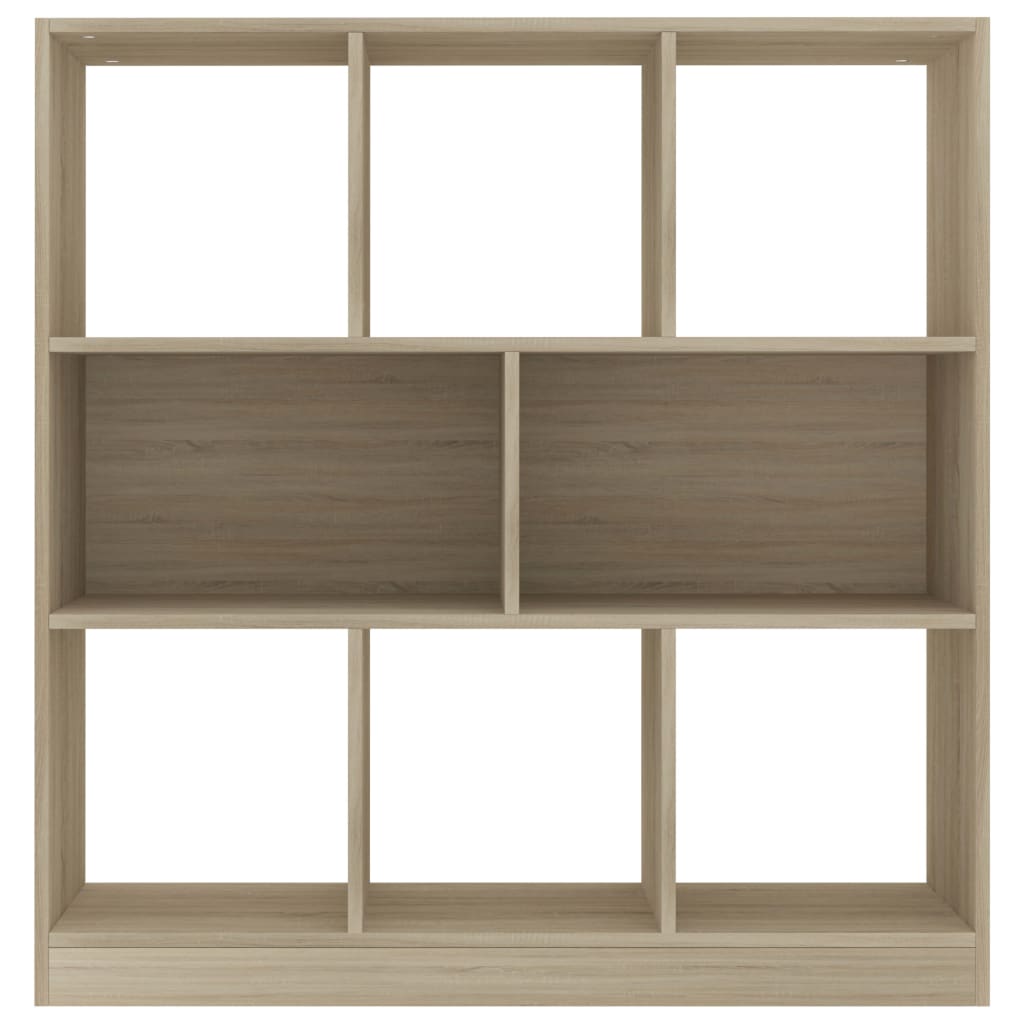 Bookcase, sonoma oak, 97.5x29.5x100 cm, chipboard