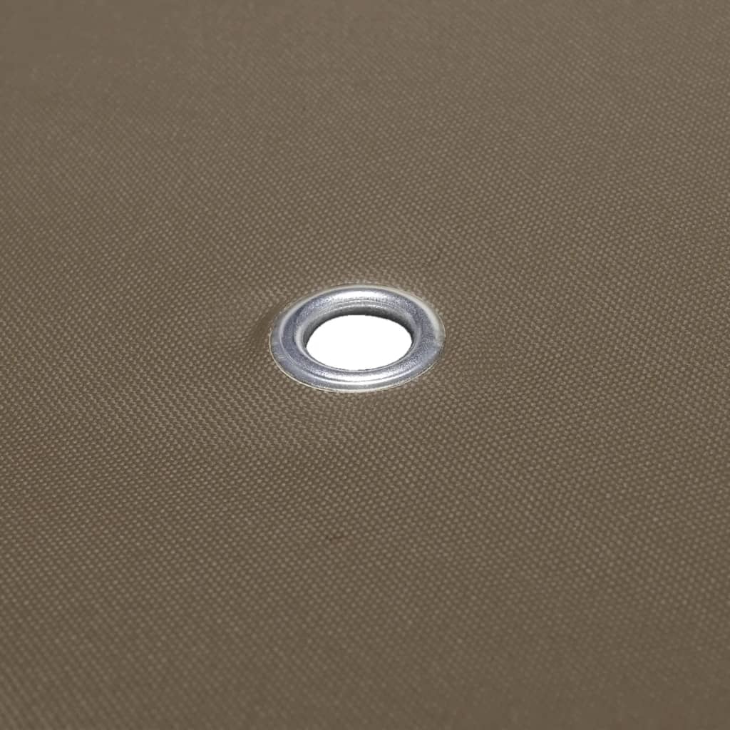 Acoperiș pentru pavilion, 3 x 3 m, gri taupe, 310 g/m²
