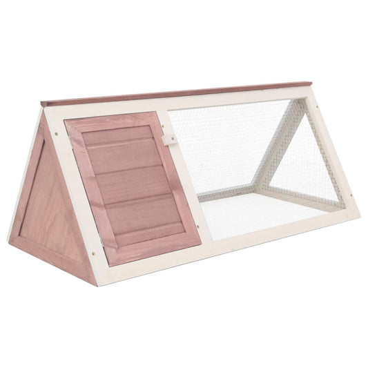 Cage for rabbits and other animals, brown, wood