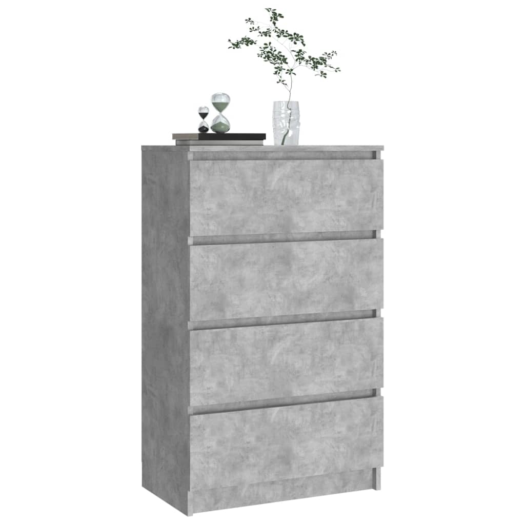 Sideboard, concrete grey, 60x35x98.5 cm, composite wood
