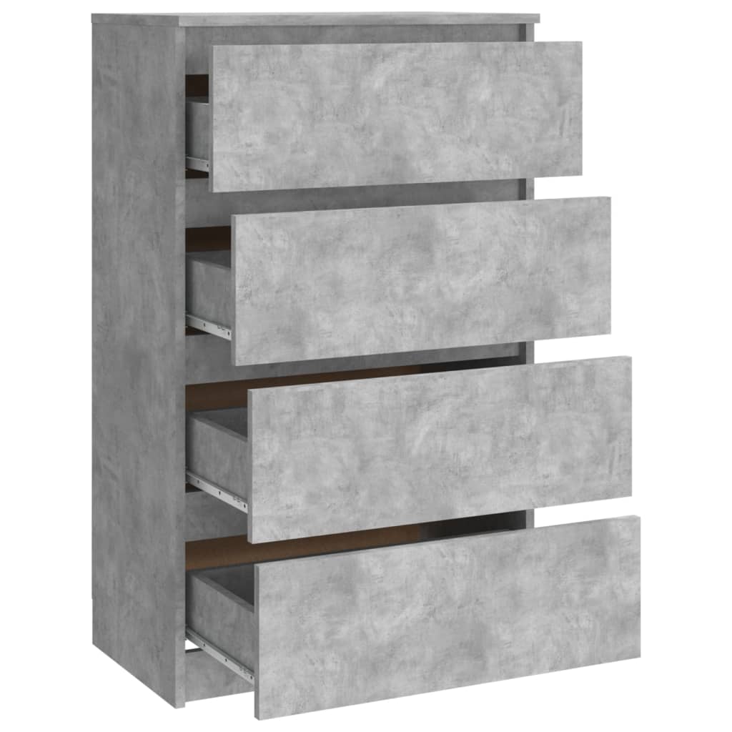Sideboard, concrete grey, 60x35x98.5 cm, composite wood