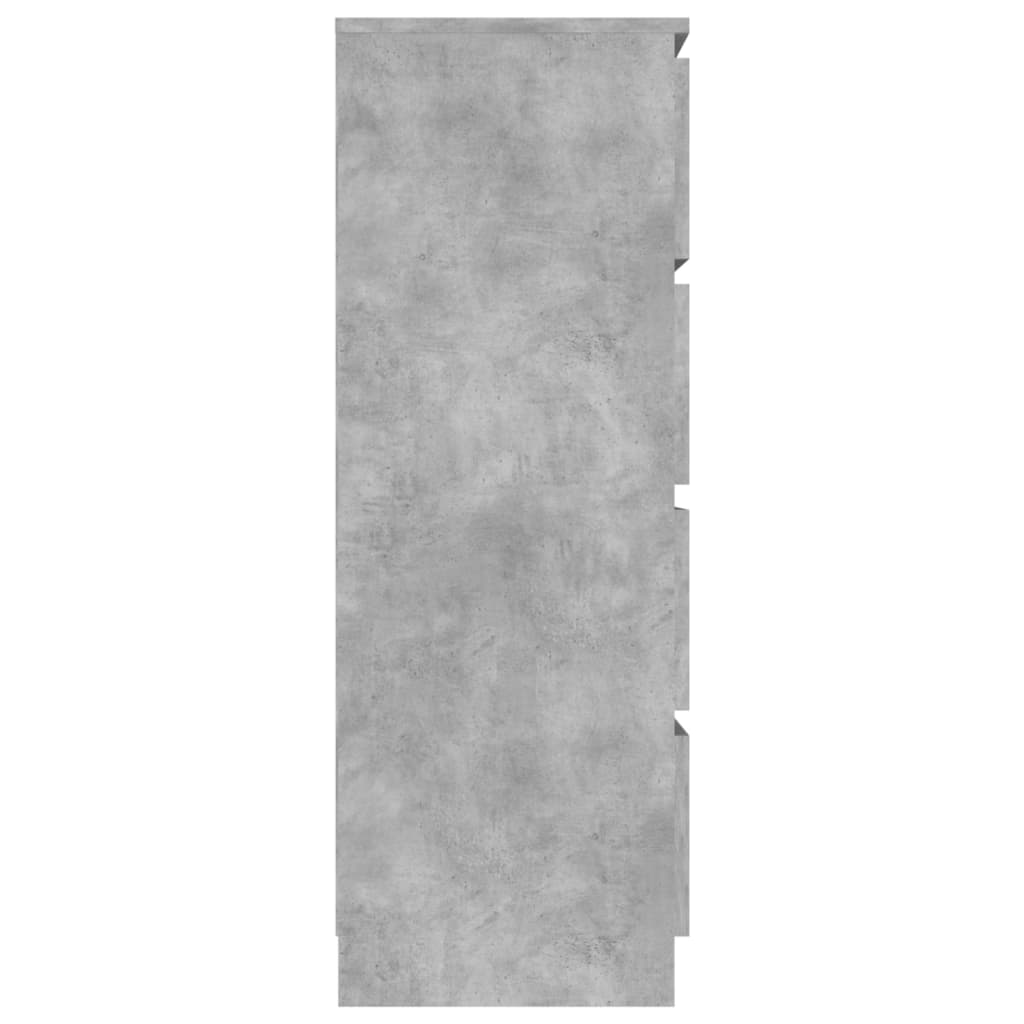 Sideboard, concrete grey, 60x35x98.5 cm, composite wood