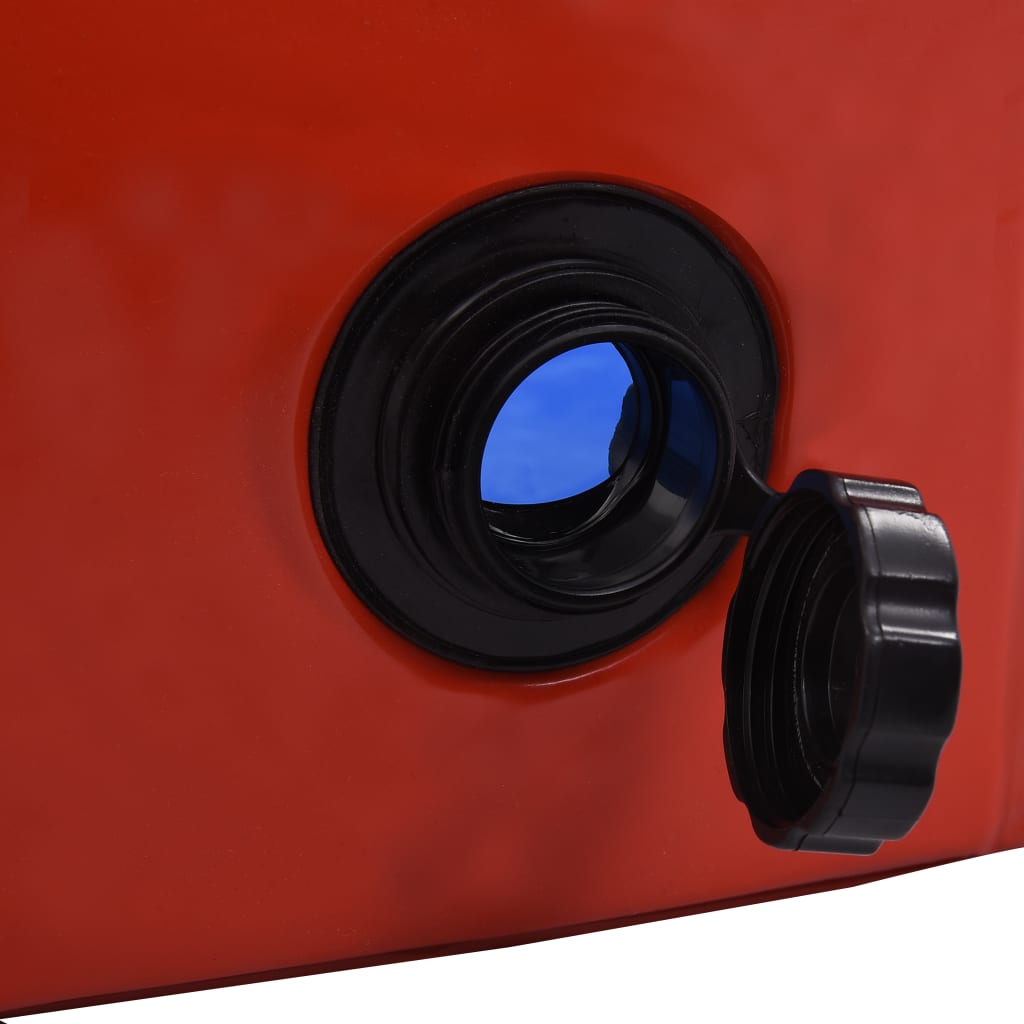 Foldable dog pool, red, 120 x 30 cm, PVC