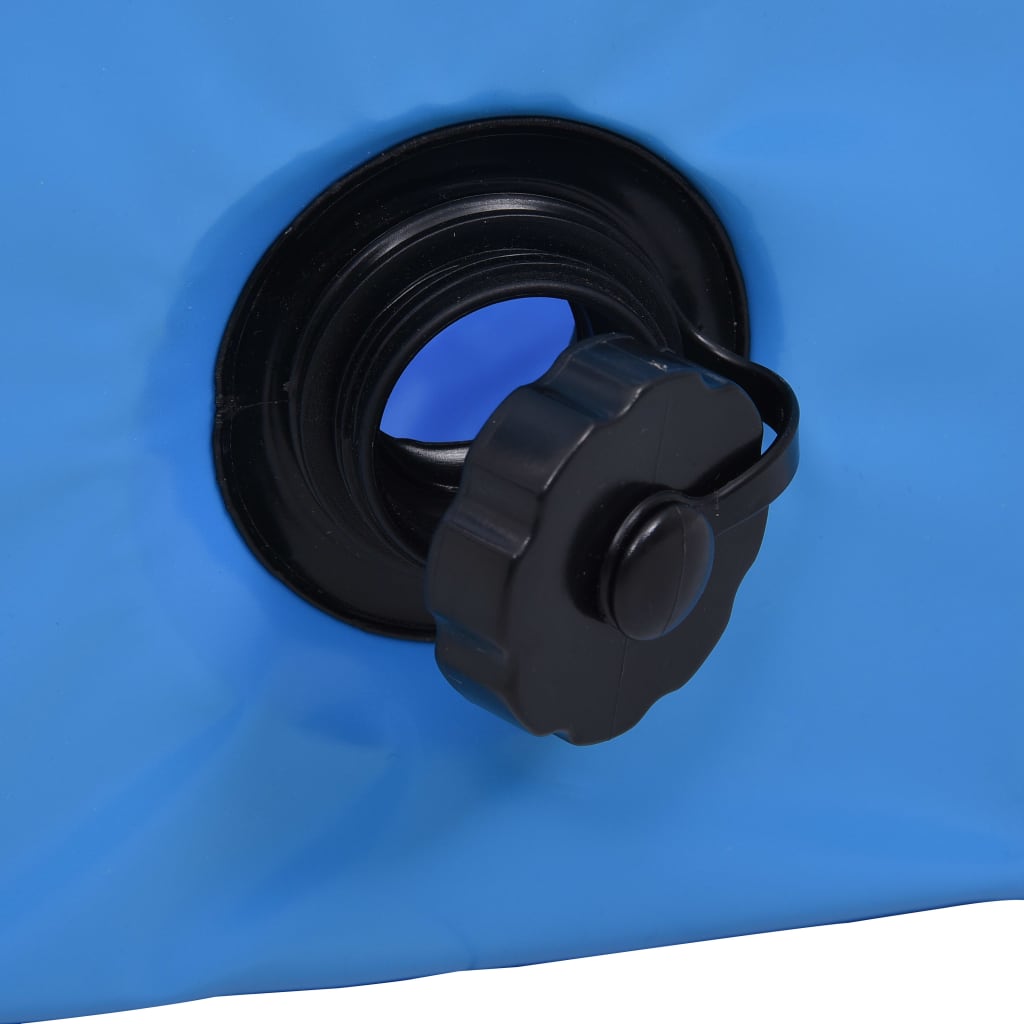 Foldable dog pool, blue, 160 x 30 cm, PVC