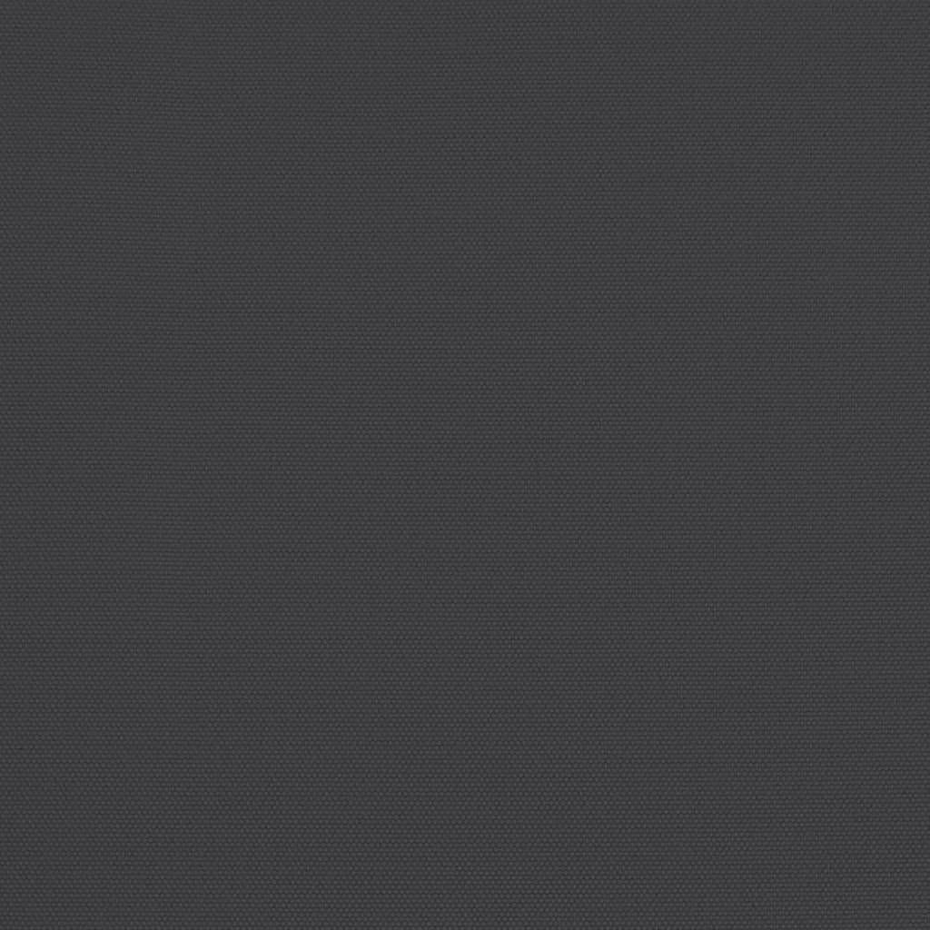 Umbrelă de soare exterior, LED-uri și stâlp oțel, negru, 300 cm