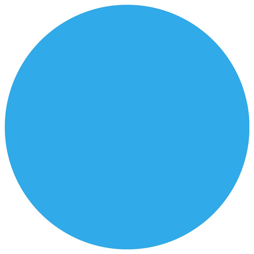 Pool cover, blue, 356 cm, PE