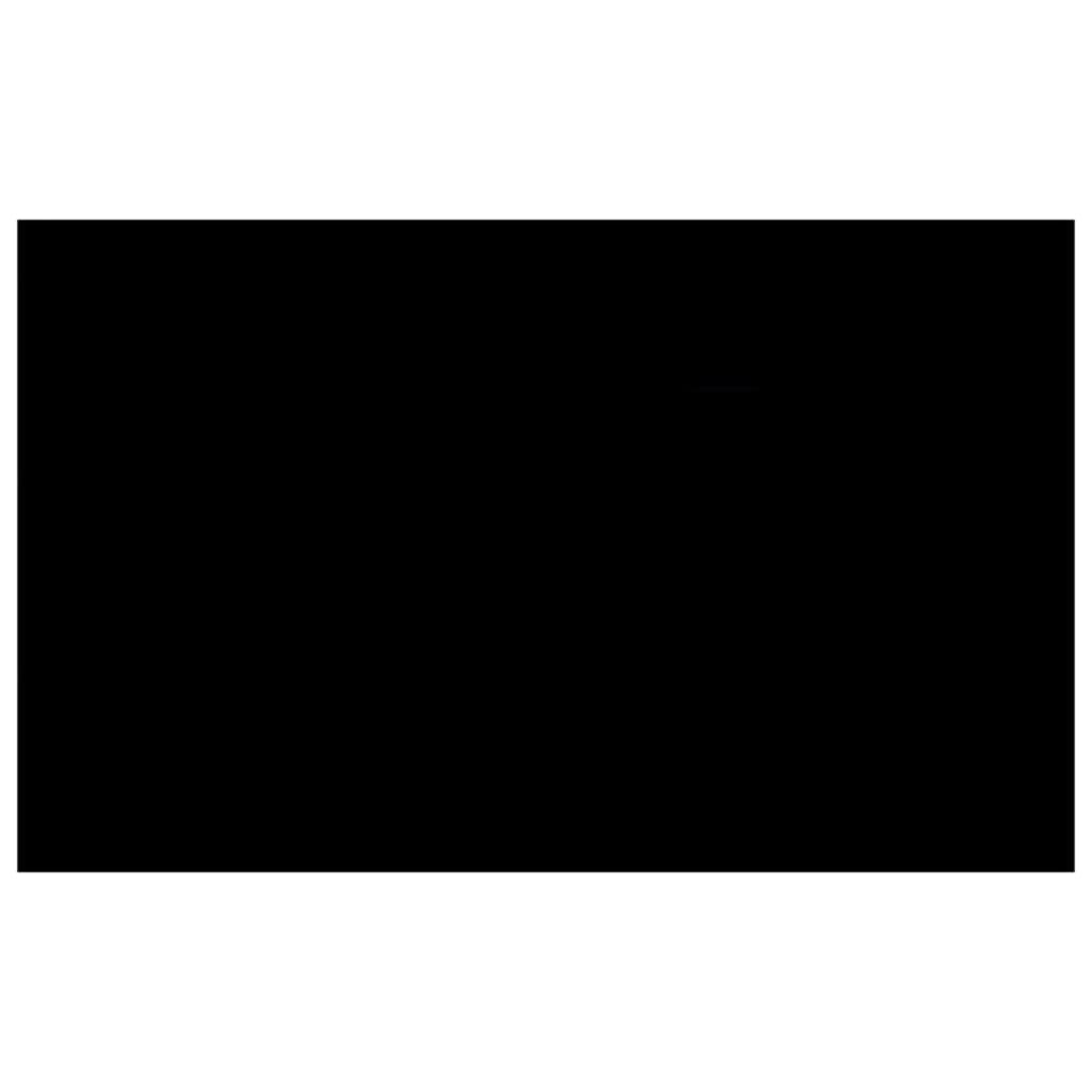 Pool cover, black, 260 x 160 cm, PE