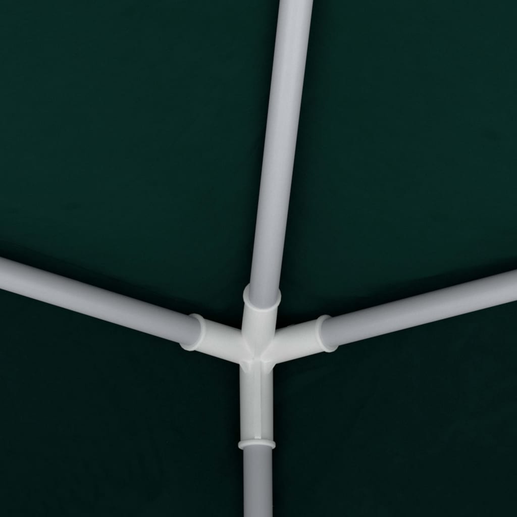 Cort de petrecere profesional cu pereți verde 4 x 6 m 90 g/m²