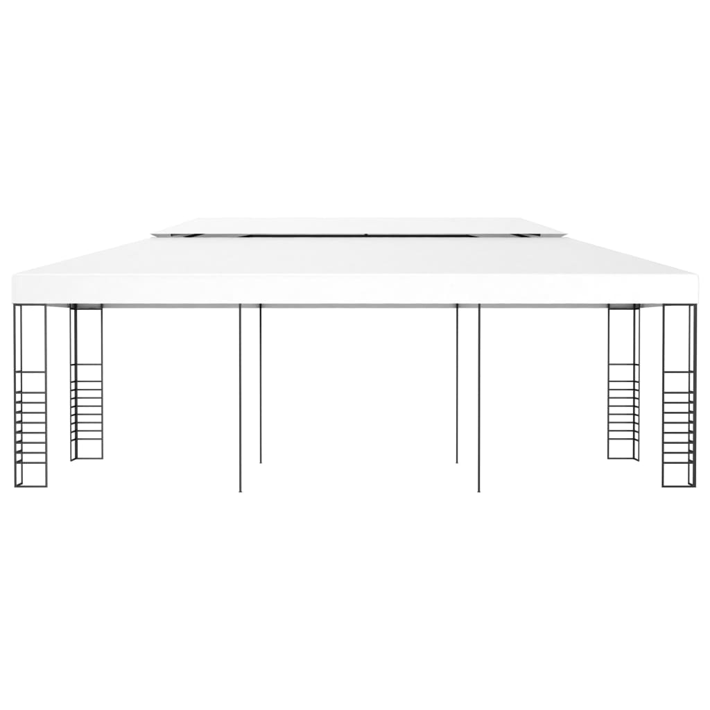 Pavilion marchiză, alb, 6 x 3 m