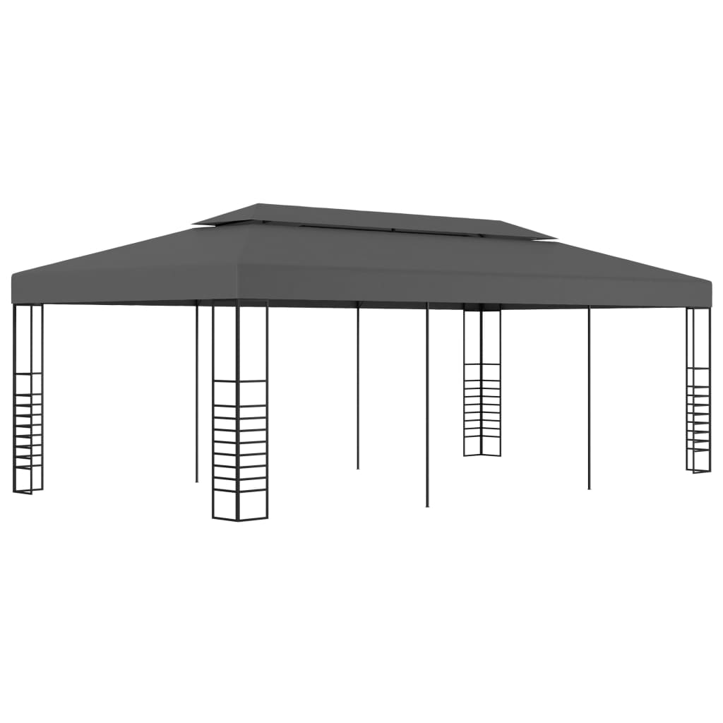 Pavilion marchiză, antracit, 3 x 6 m
