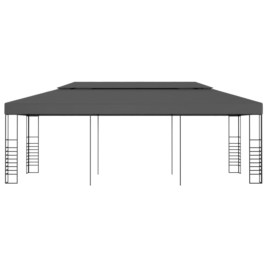 Pavilion marchiză, antracit, 3 x 6 m