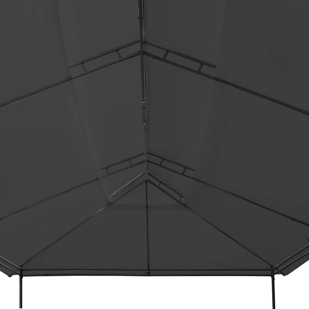 Pavilion, antracit, 600 x 298 x 270 cm