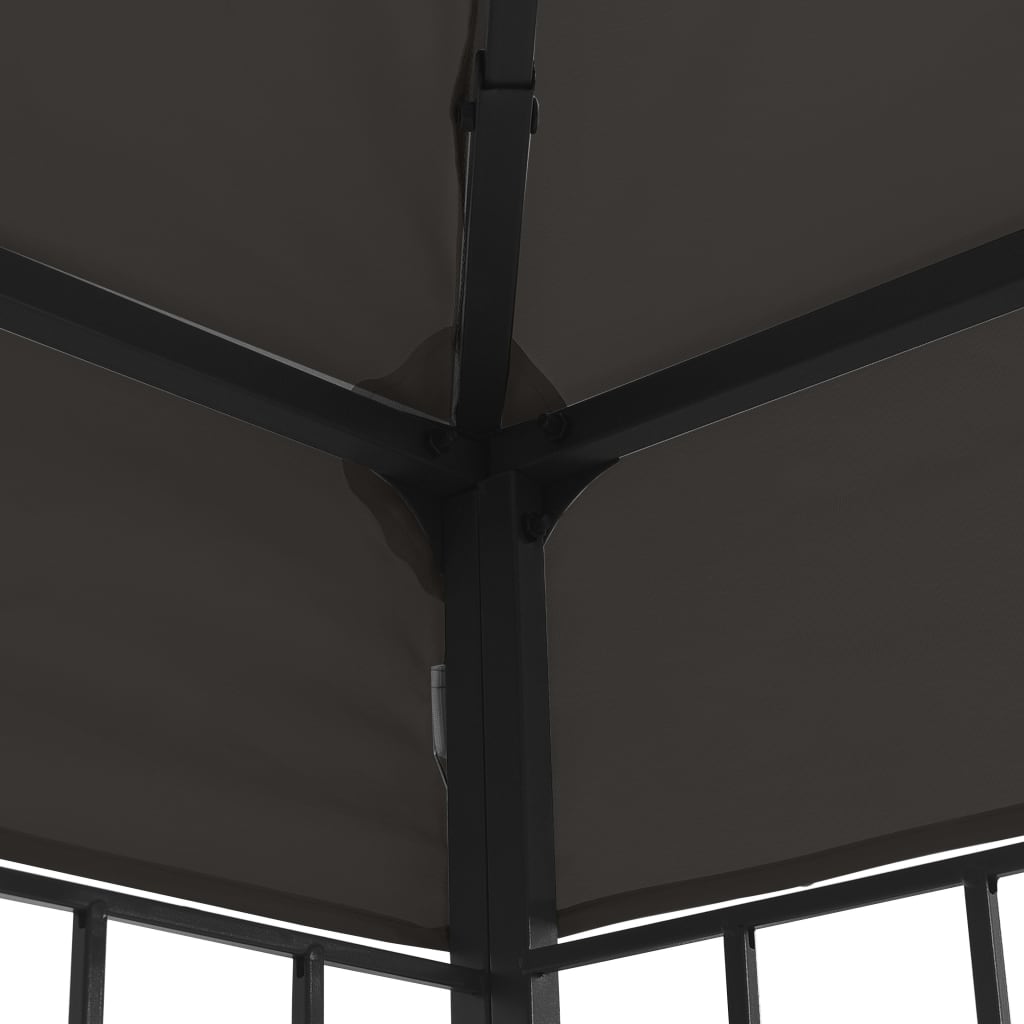 Pavilion, antracit, 3 x 3 m