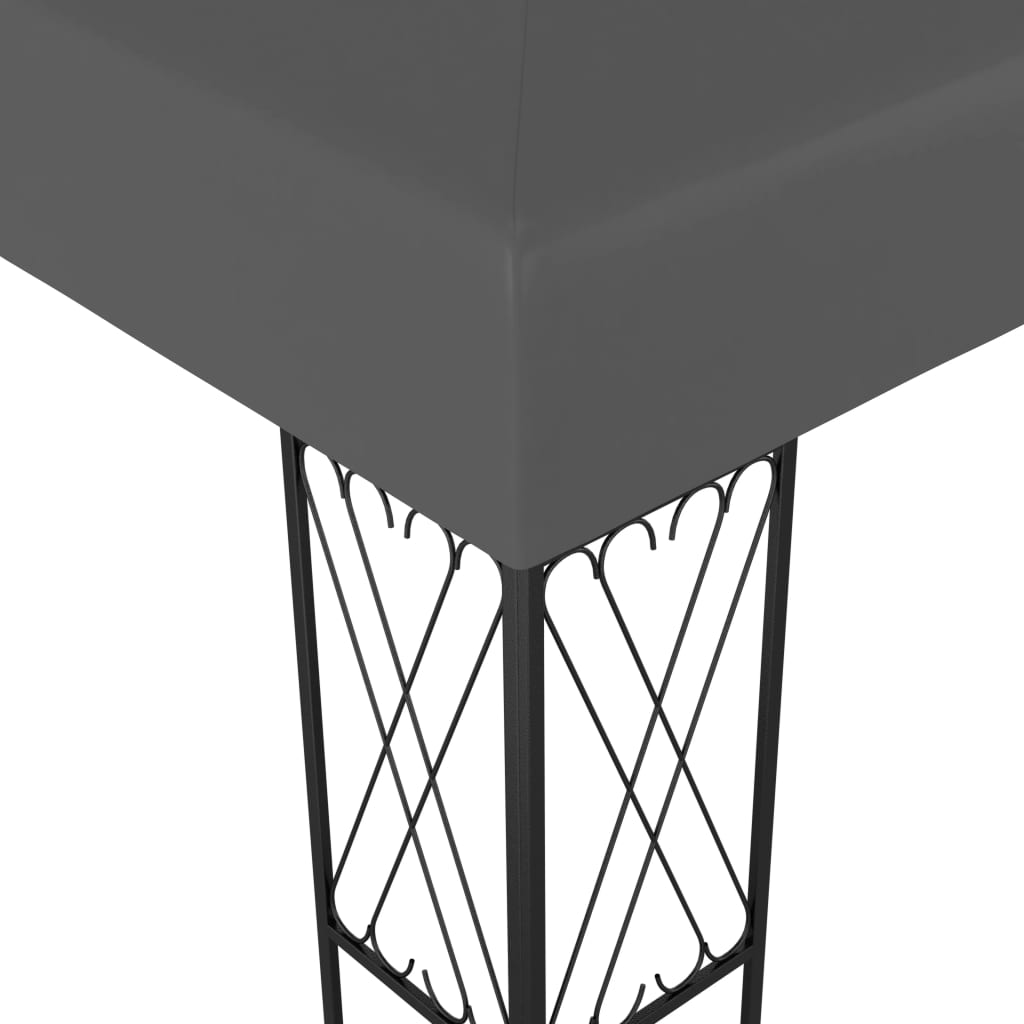 Pavilion, antracit, 3 x 4 m, material textil