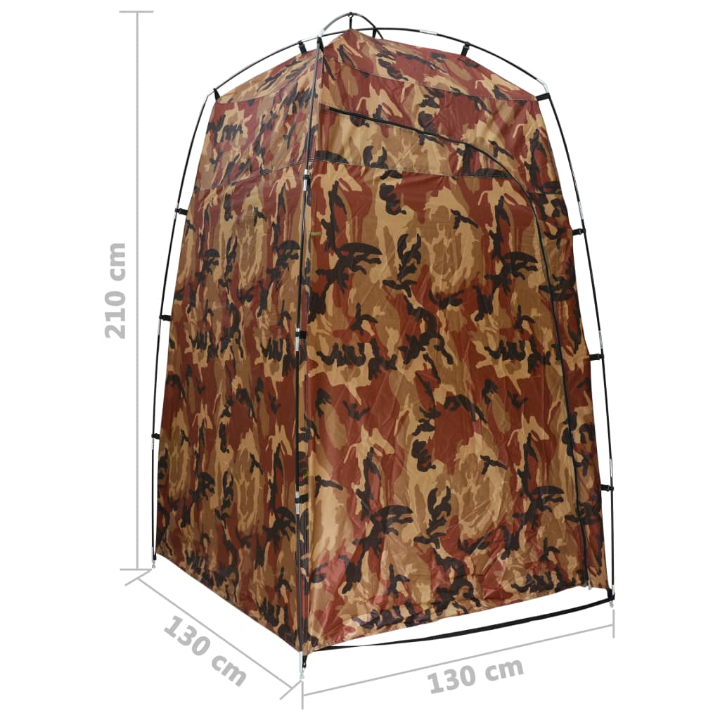 Shower/toilet/changing room tent, camouflage