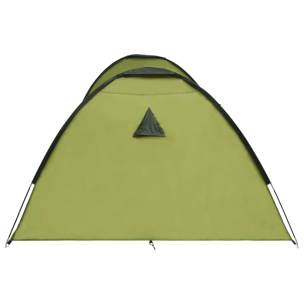 Igloo camping tent, 8 people, green, 650x240x190 cm
