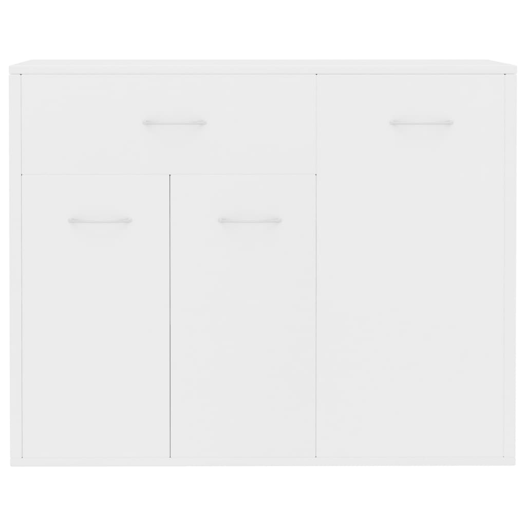 Sideboard, white, 88 x 30 x 70 cm, chipboard