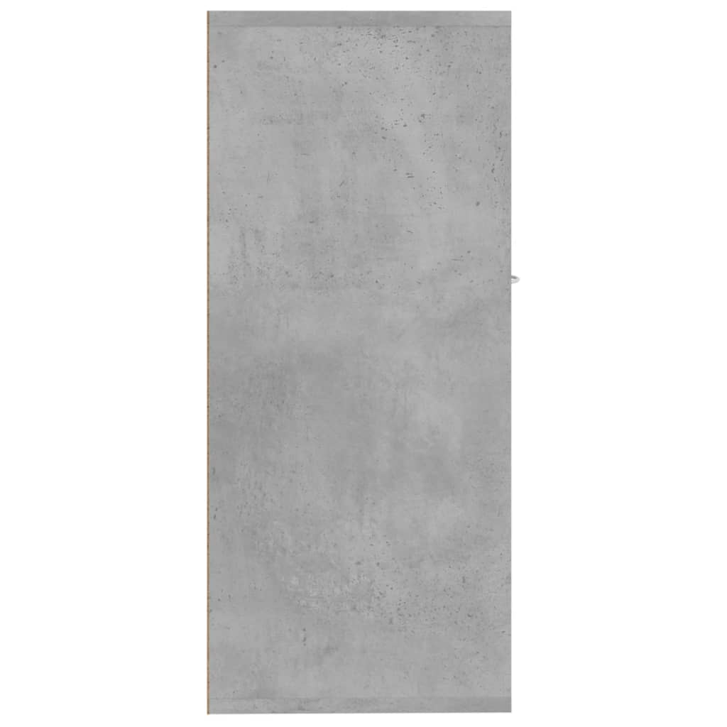 Sideboard, concrete grey, 88 x 30 x 70 cm, chipboard