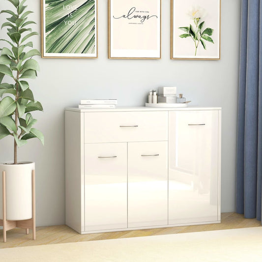 dulap, alb extralucios, 88x30x70 cm, lemn prelucrat