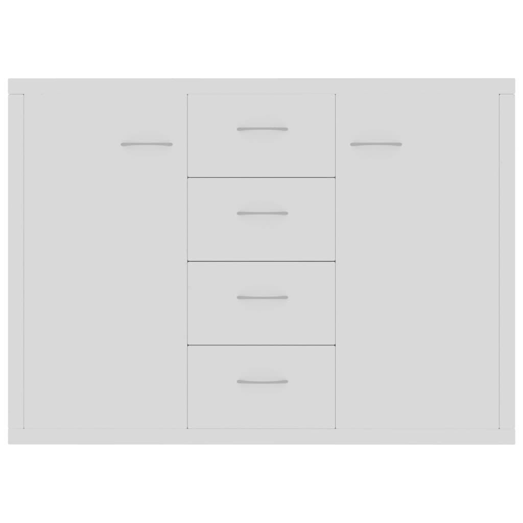 Sideboard, white, 88 x 30 x 65 cm, chipboard