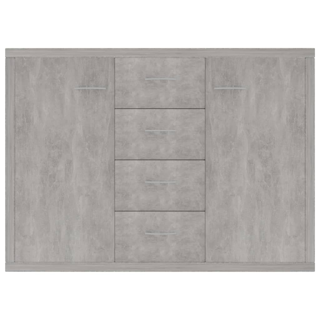 Sideboard, concrete gray, 88x30x65 cm, chipboard