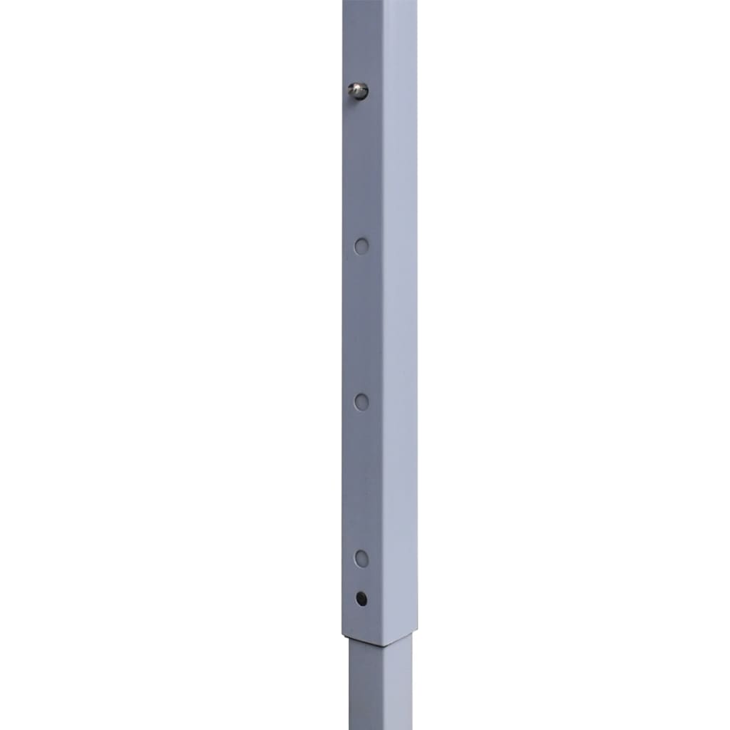 Cort de petrecere pliabil profesional, alb, 3 x 3 m, oțel