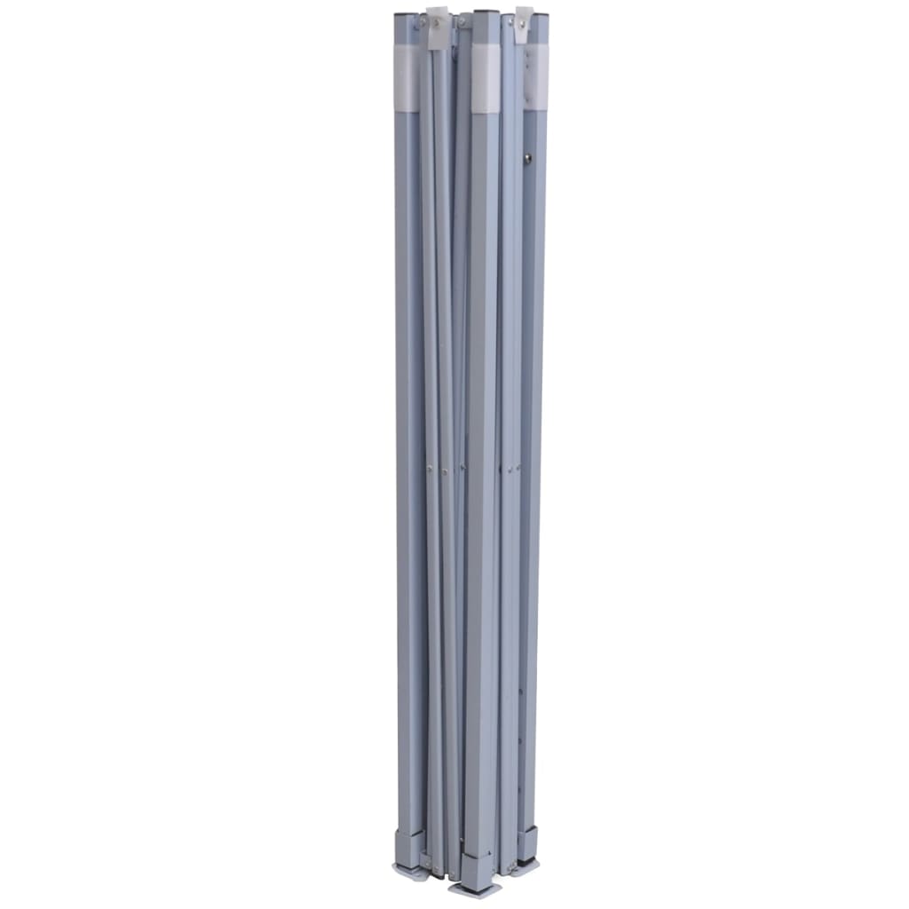Cort de petrecere pliabil cu 2 pereți, albastru, 2 x 2 m, oțel