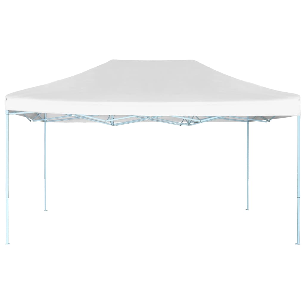 Cort de petrecere pliabil profesional, alb, 3 x 4 m, oțel