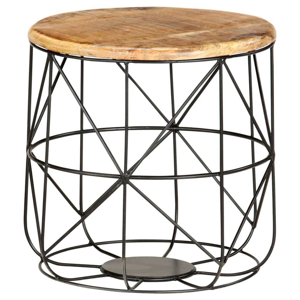 Coffee tables, 2 pcs., solid mango wood