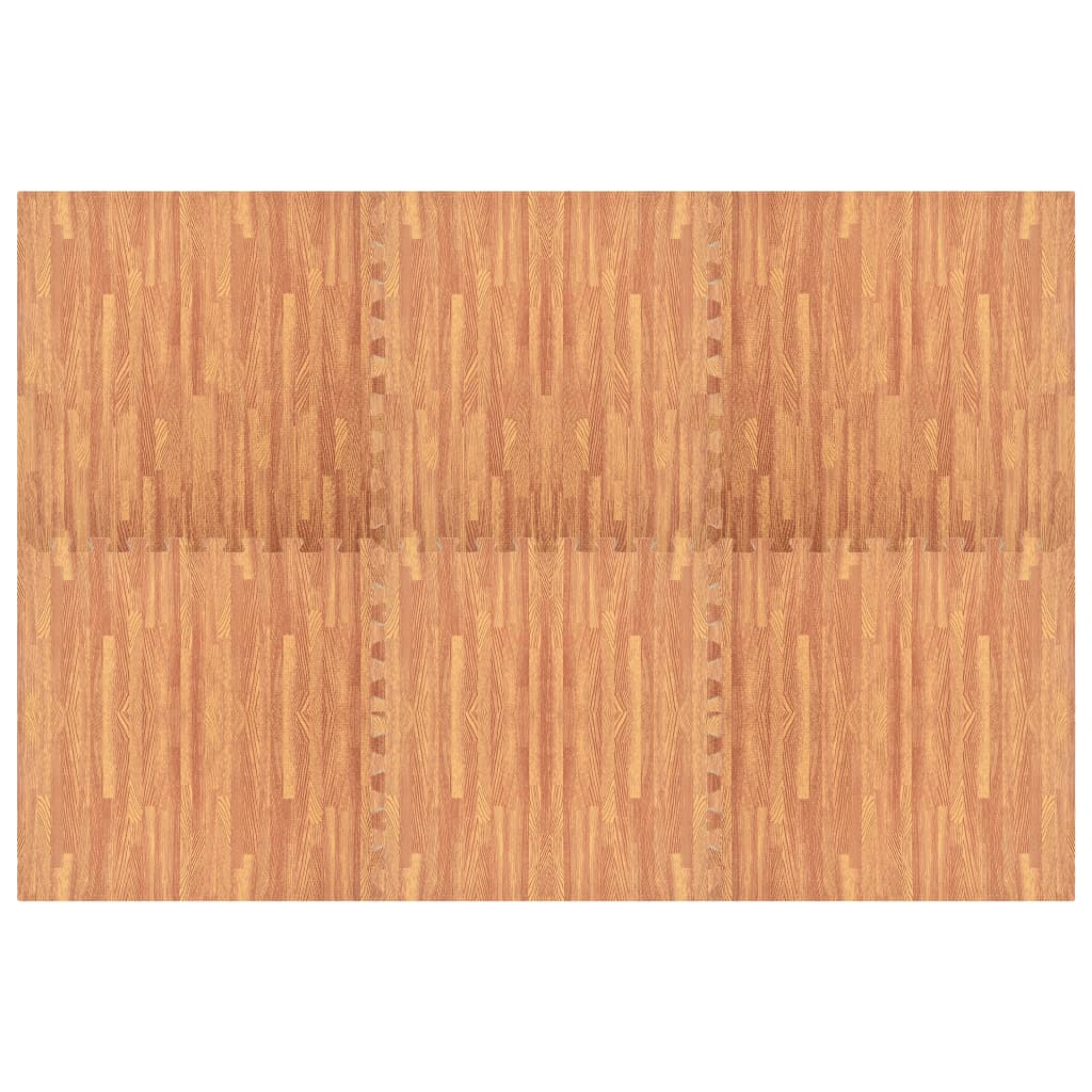 Exercise mats, 6 pcs., wood fiber, 2.16 ㎡, EVA foam