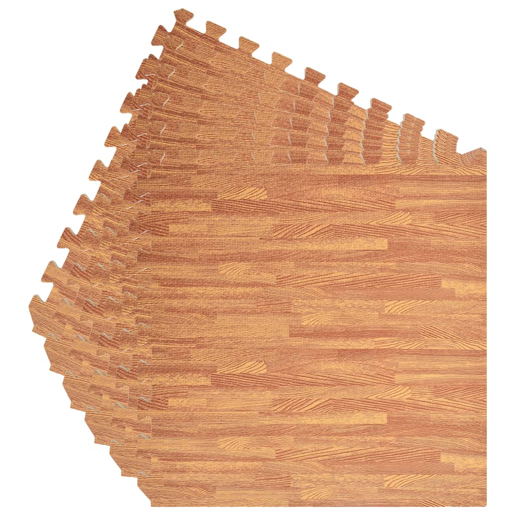 Exercise mats, 6 pcs., wood fiber, 2.16 ㎡, EVA foam