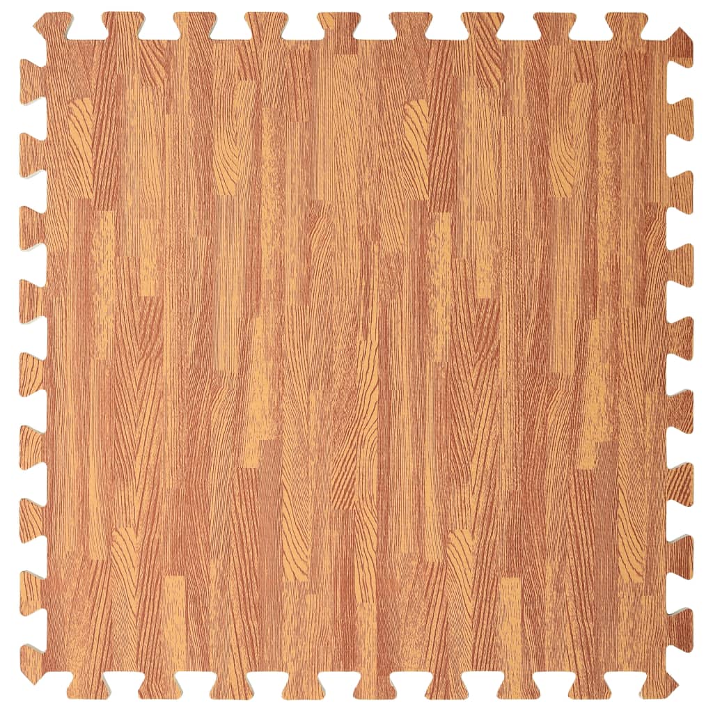 Exercise mats, 6 pcs., wood fiber, 2.16 ㎡, EVA foam