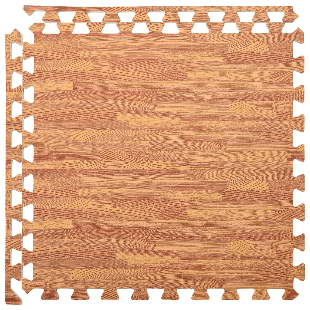 Exercise mats, 6 pcs., wood fiber, 2.16 ㎡, EVA foam