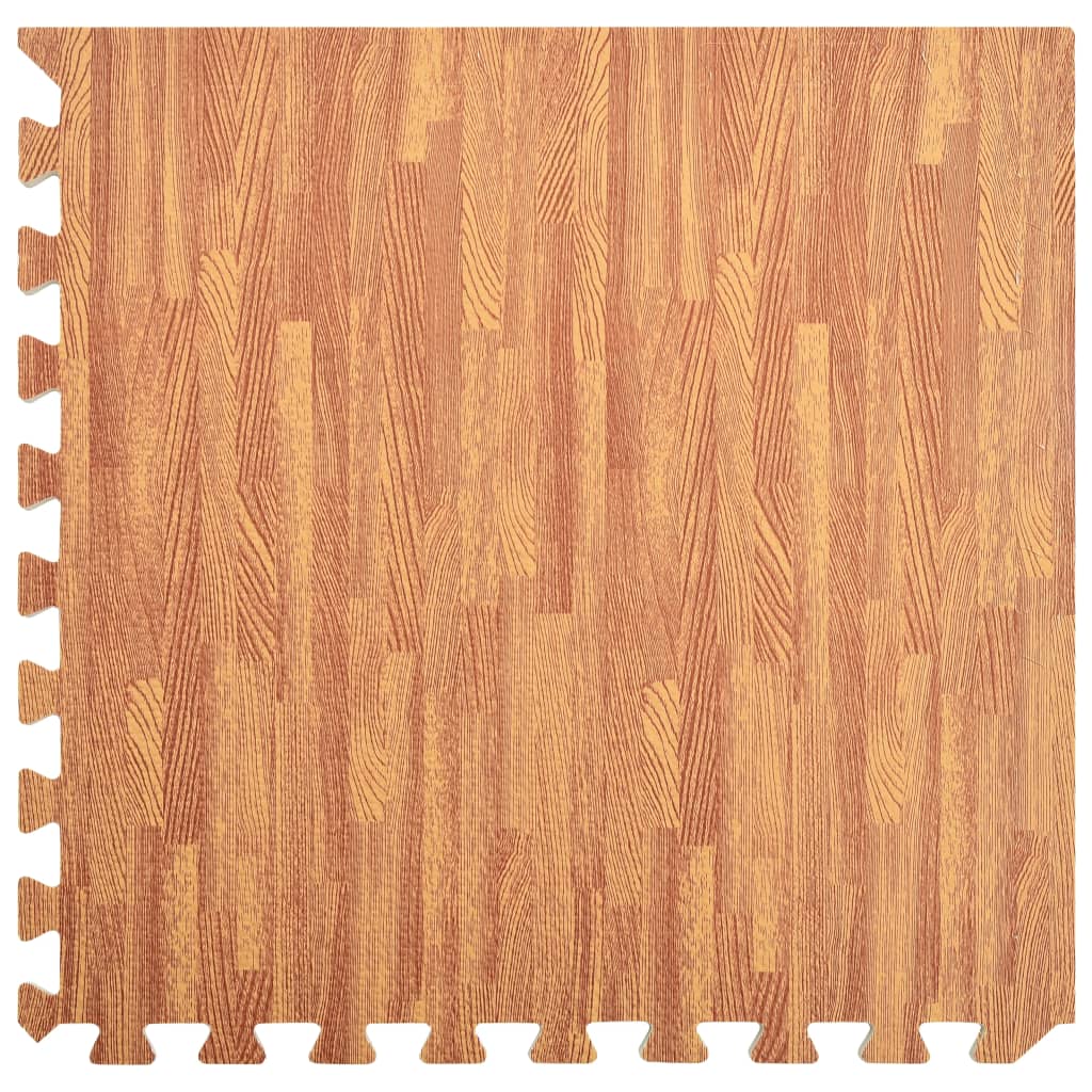Exercise mats, 6 pcs., wood fiber, 2.16 ㎡, EVA foam