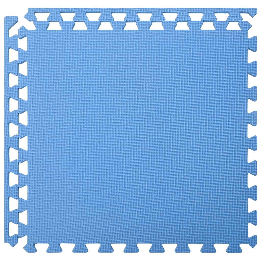 Exercise mats, 6 pcs., blue, 2.16 ㎡, EVA foam