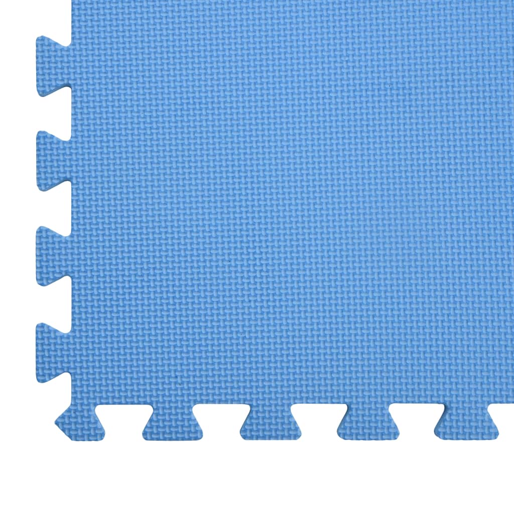 Exercise mats, 6 pcs., blue, 2.16 ㎡, EVA foam