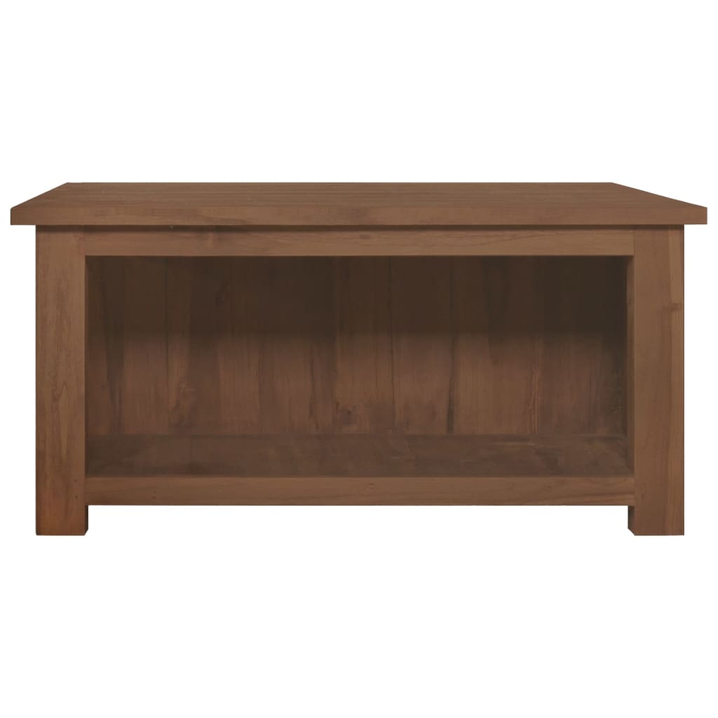 Coffee table, 68 x 68 x 33 cm, solid teak wood