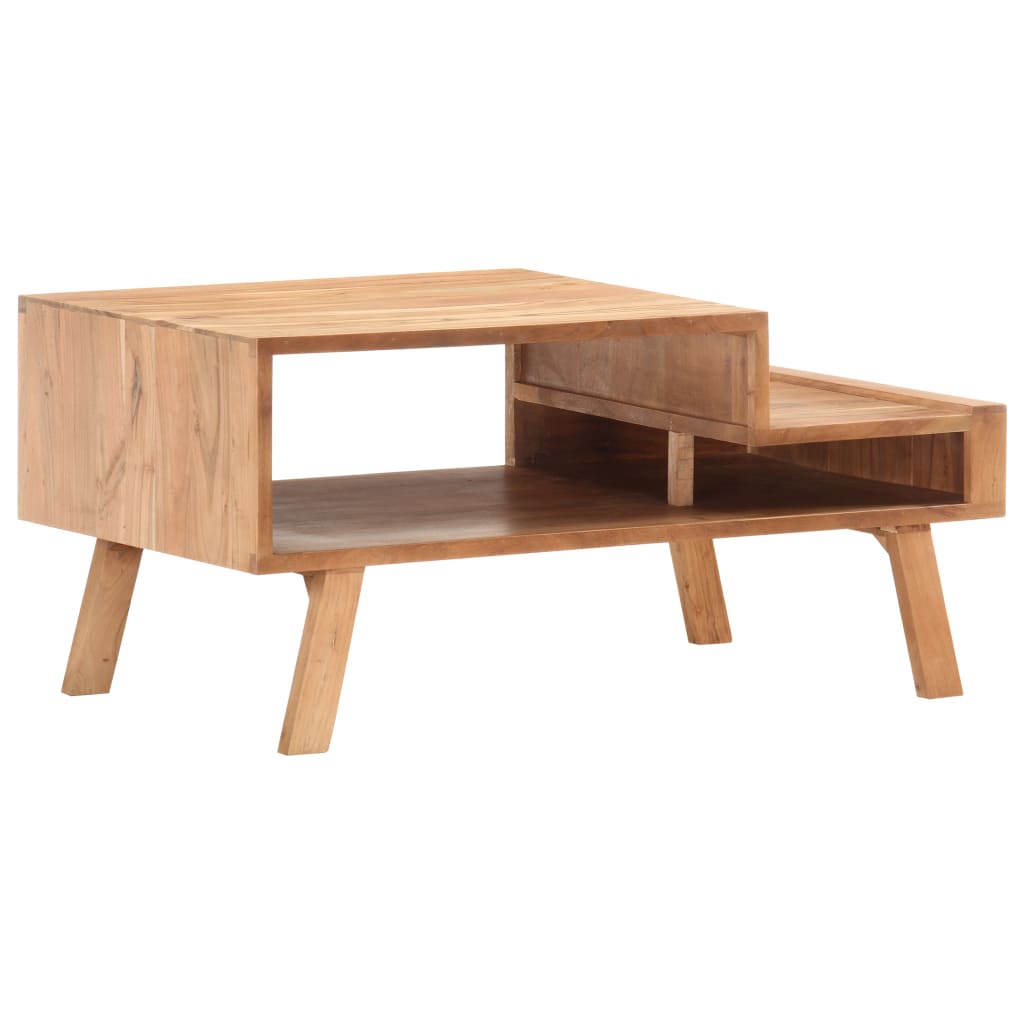 Coffee table, 100x50x45 cm, solid acacia wood