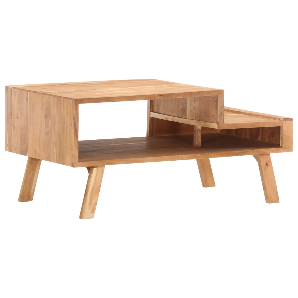 Coffee table, 100x50x45 cm, solid acacia wood
