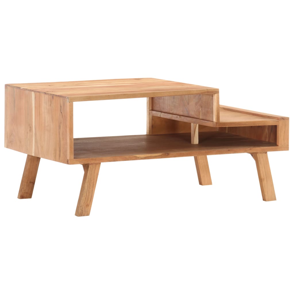 Coffee table, 100x50x45 cm, solid acacia wood
