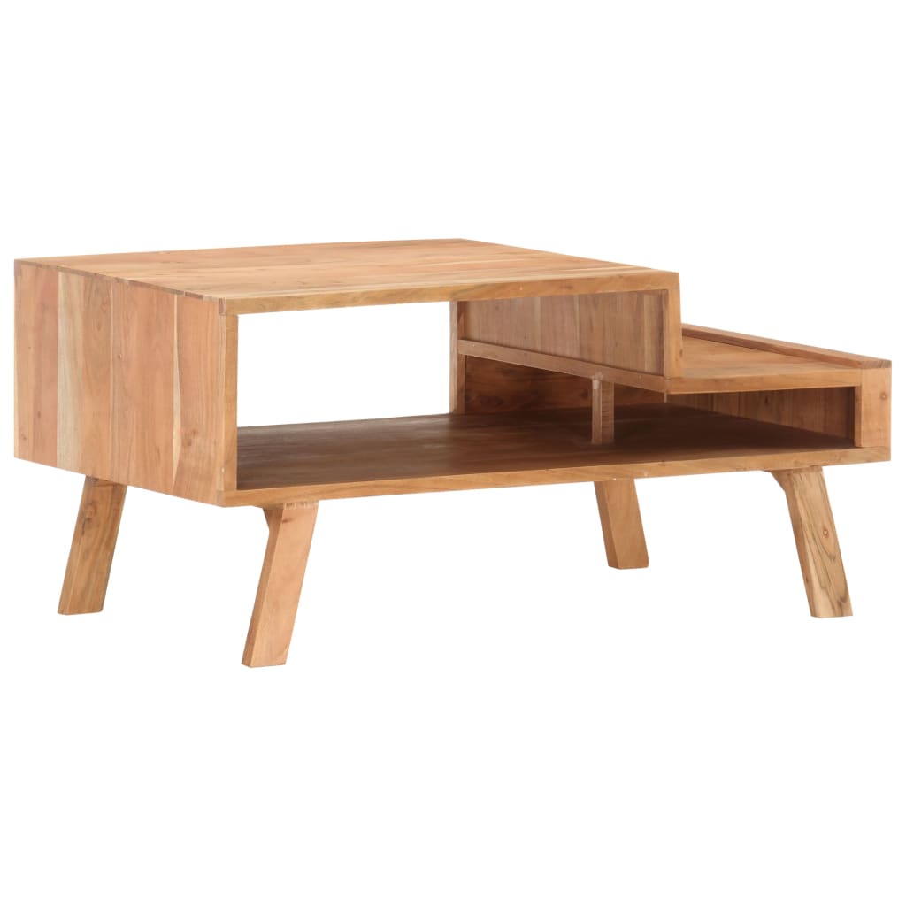 Coffee table, 100x50x45 cm, solid acacia wood