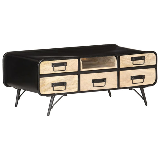 Coffee table, 100 x 50 x 40 cm, solid mango wood