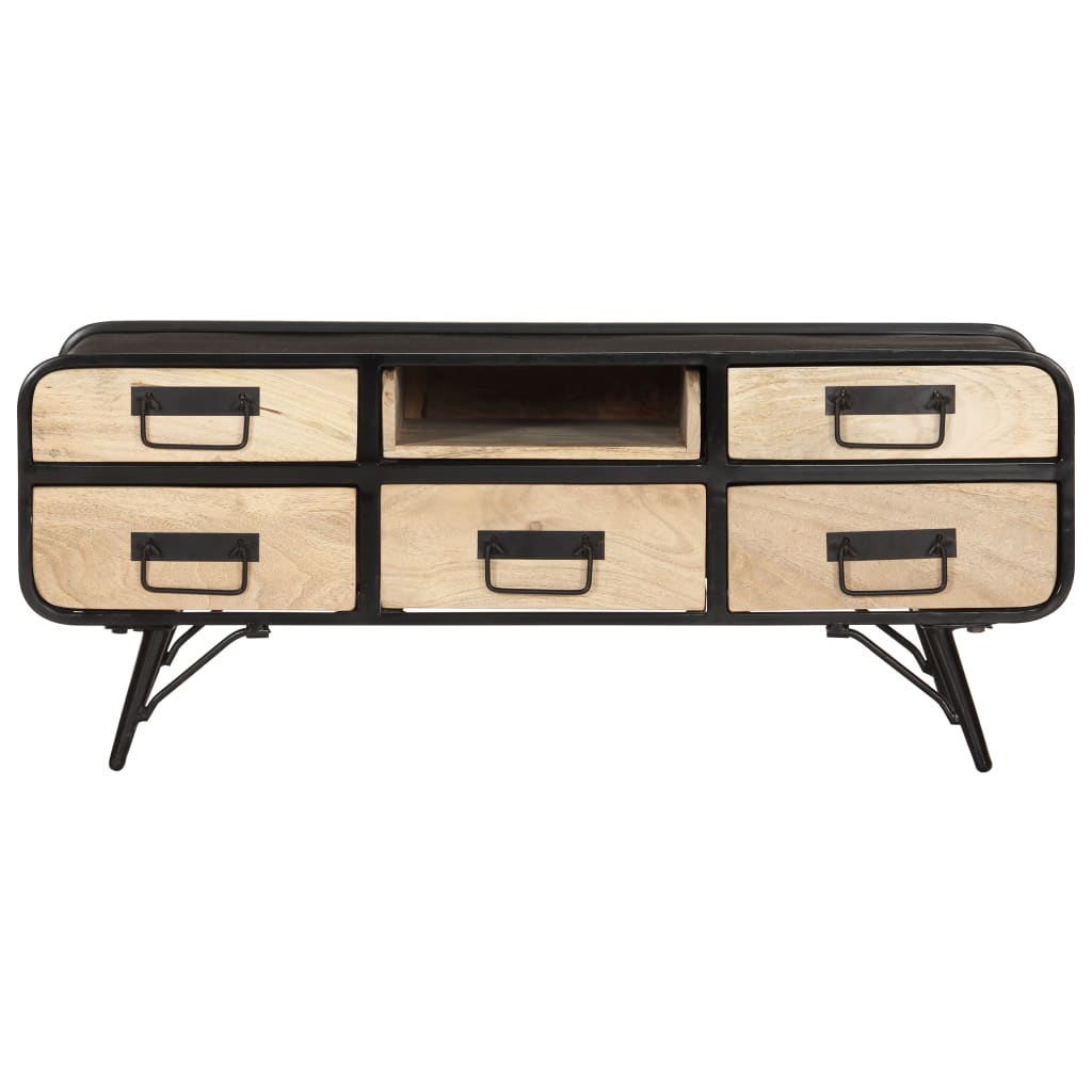 Coffee table, 100 x 50 x 40 cm, solid mango wood