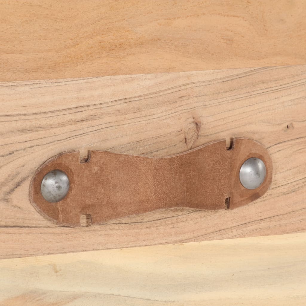 Măsuță de cafea, 90x50x35 cm, lemn masiv reciclat