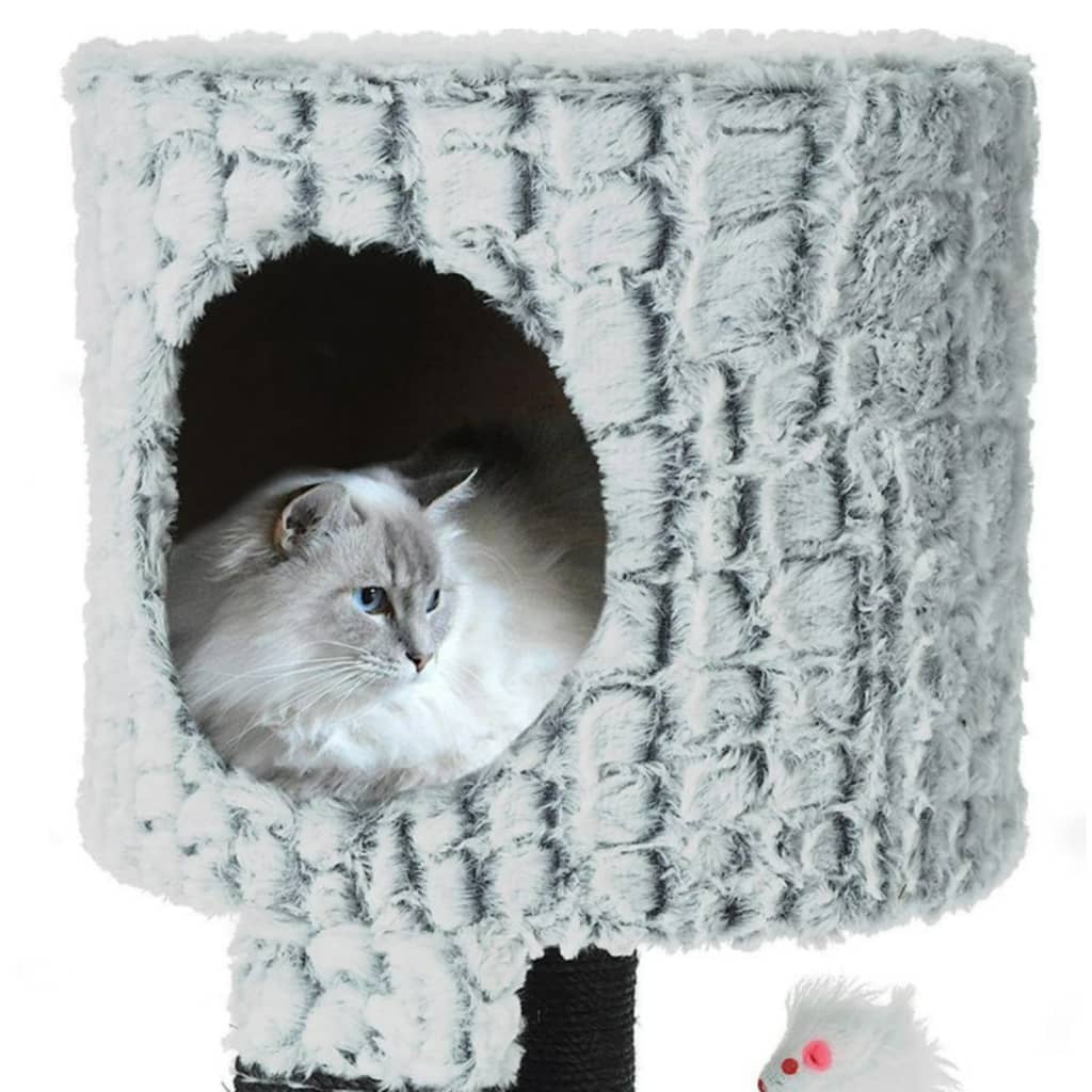 Pets Collection Cat scratching post/mouse holder 30x30x40cm