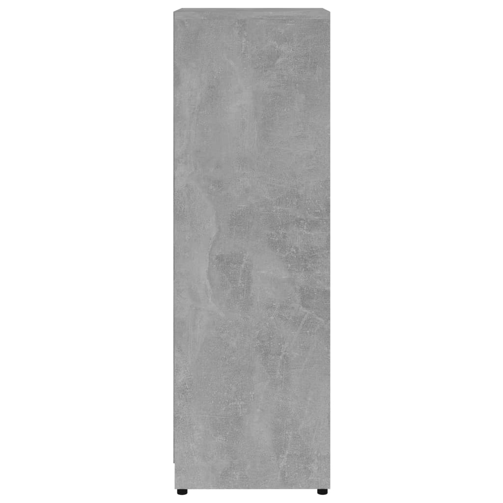 Bathroom cabinet, concrete grey, 30 x 30 x 95 cm, PAL