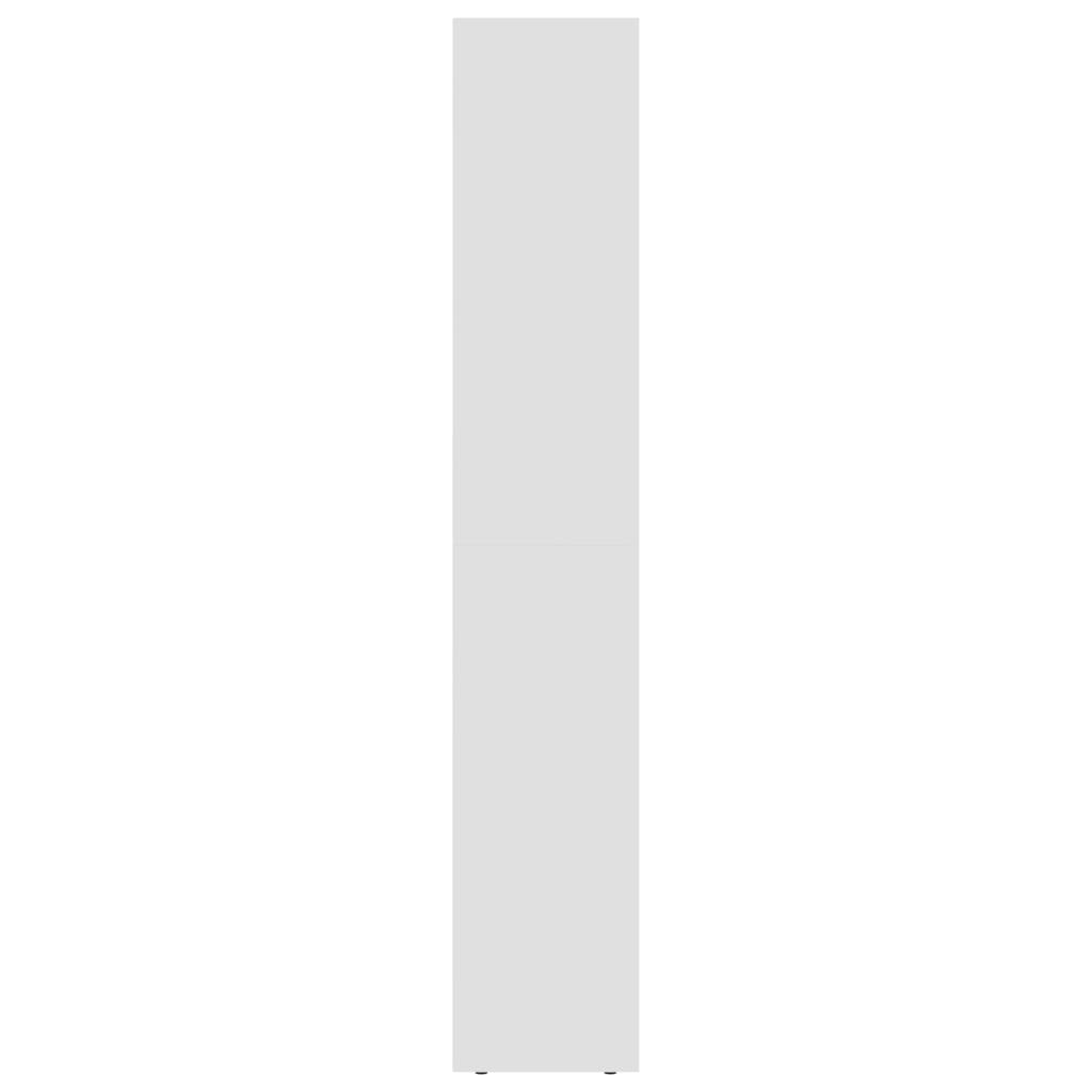 Bookcase, white, 36 x 30 x 171 cm, chipboard